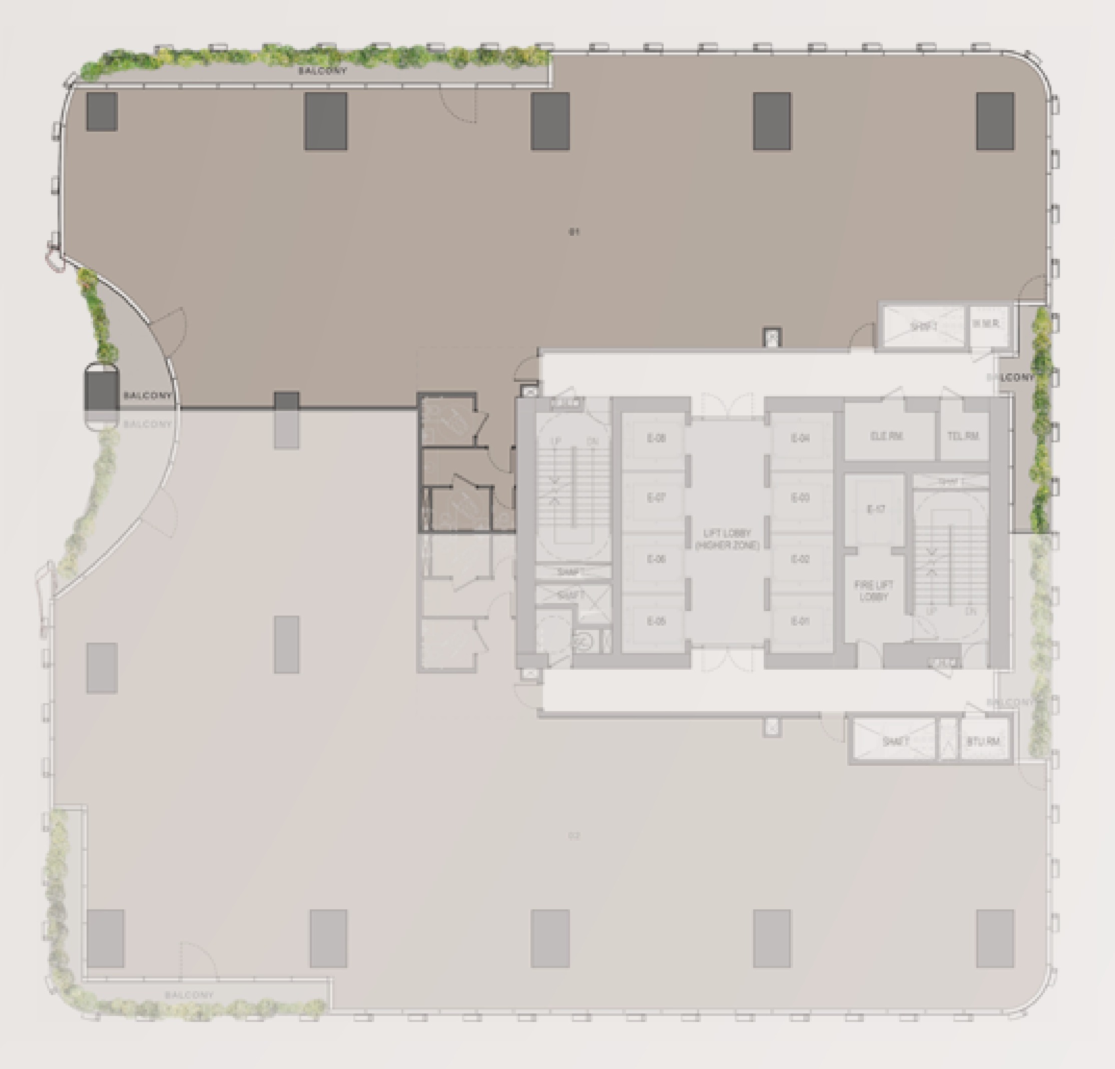 Half Floors — floorplan